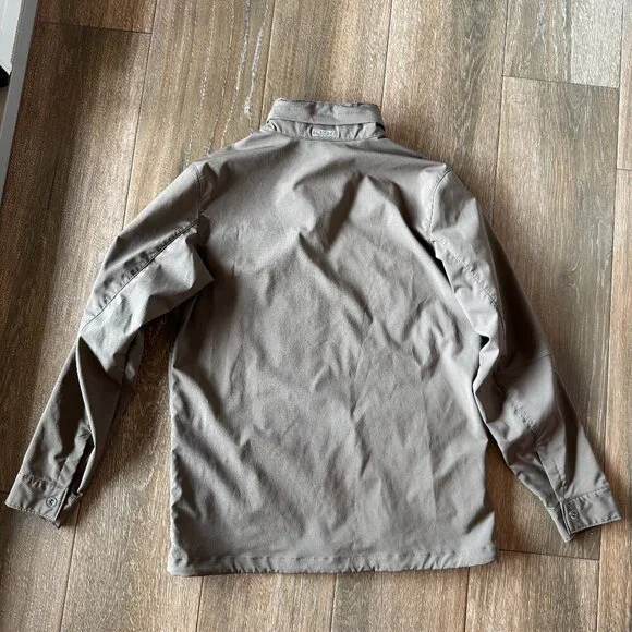 Eddie Bauer men's Travex field Jacket, packable, hooded size medium - Picture 2 of 9